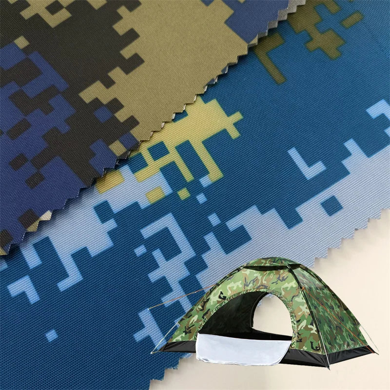 Tear Resistant Digital Print Camouflage Fabric Waterproof Nylon 66 Oxford Fabric for Outdoor Bag Backpack
