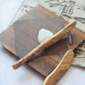Italian Olive Cheese Butter Knife Wooden Table Dinner Knife Wholesale Supply