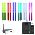 New 2025 Eco-Friendly Retro Phone App Controlled LED Light Stick 5 Ultra Bright LEDs 15 Colors DMX Reusable 3 AAA Batteries