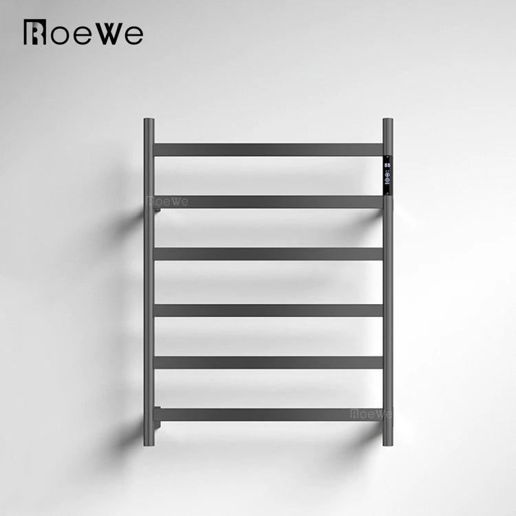 304 Stainless Steel Material Modern Design Bath Towel Rack Warmer Electric Wall-mounted Towel Warmer Rack