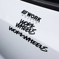 Custom UV Resistant Weatherproof PVC Vinyl Letter Banner Windshield Car Window Sticker Decals Die Cut Logo Transfer Windshield