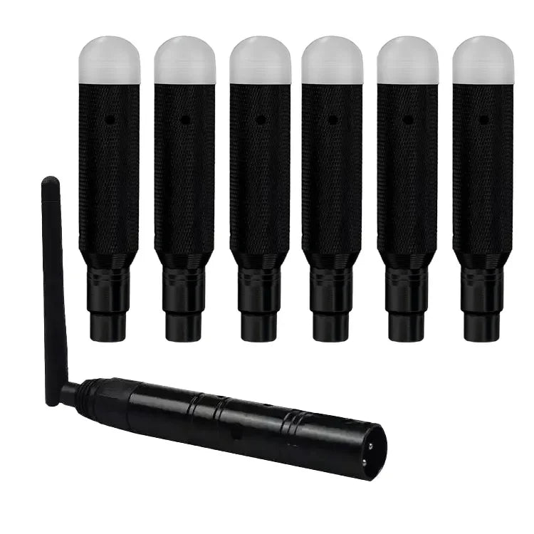 Hot Sale 2.4g Wireless Led Stage Lighting Easy Control Recharge Transmitter Battery Receiver