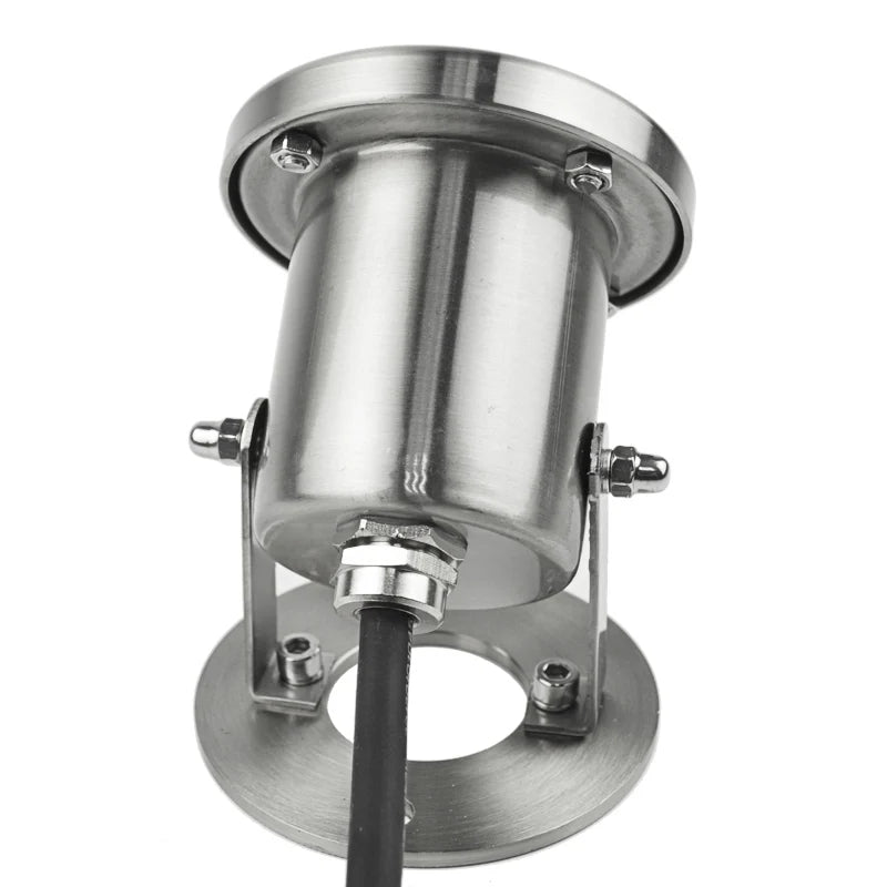 HOTOOK LED Under Water Light Stainless Steel IP68 3W 12V Pool Underwater Light