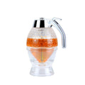 Baking Honey and Syrup Bottle Pot Dispenser Acrylic Non-Drip Honey Dispenser