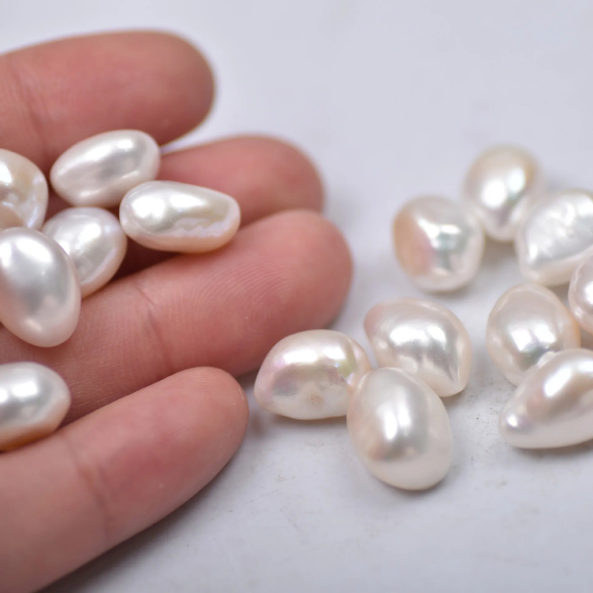 Baroque Pearl Loose Pearls 10mm Irregular No Hole Diy Handmade Jewelry Accessories