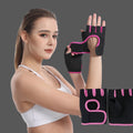 Professional Gym Fitness Breathable Anti-Slip Weightlifting Exercise Training Half Finger Gloves