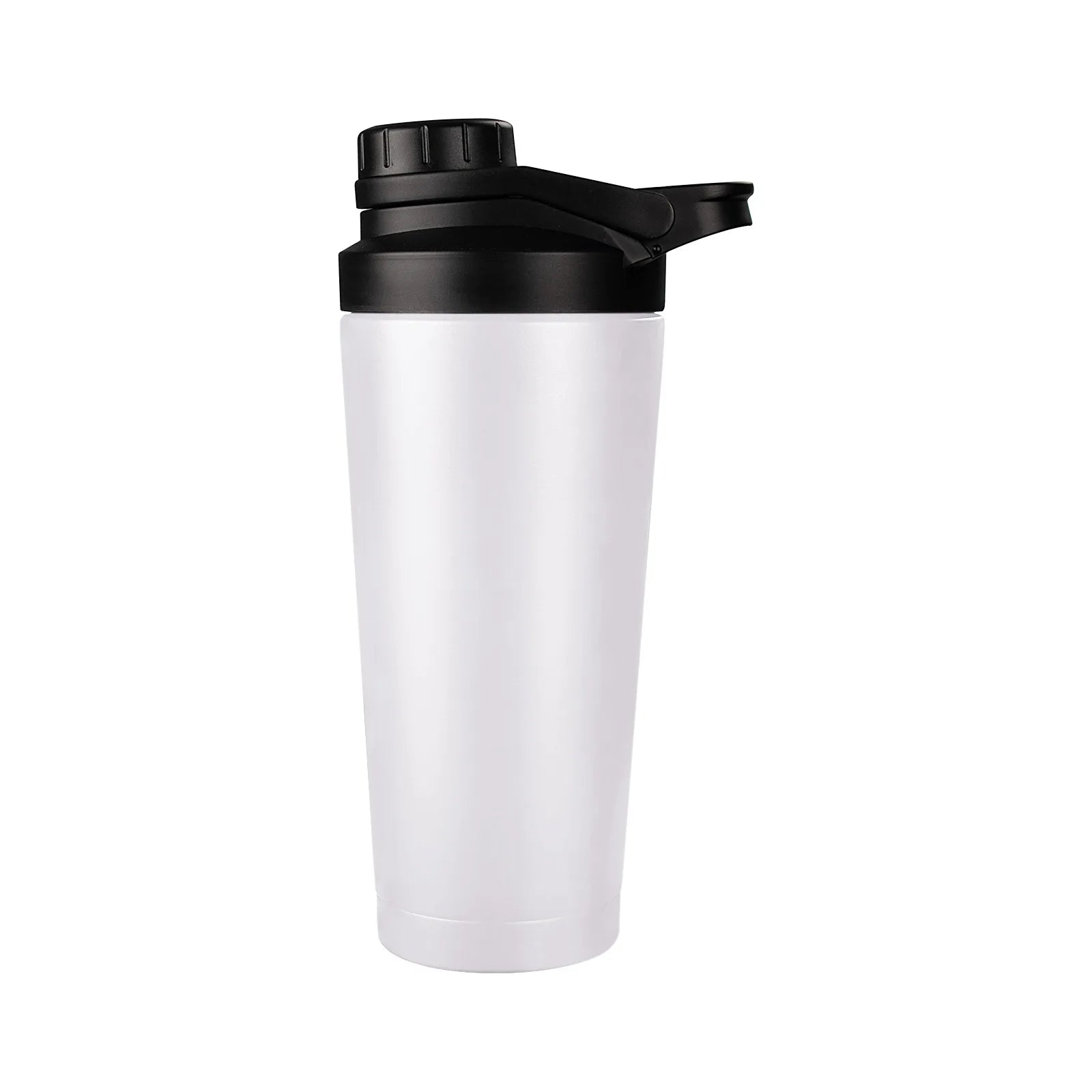 Custom Logo Stainless Steel Shaker Bottle Gym Fitness Wide Mouth Durable Protein Shaker Gym Bottle