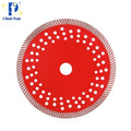Manufacturer 115mm 180mm Rim Turbo Cutting Diamond Discs Hot Press Process
