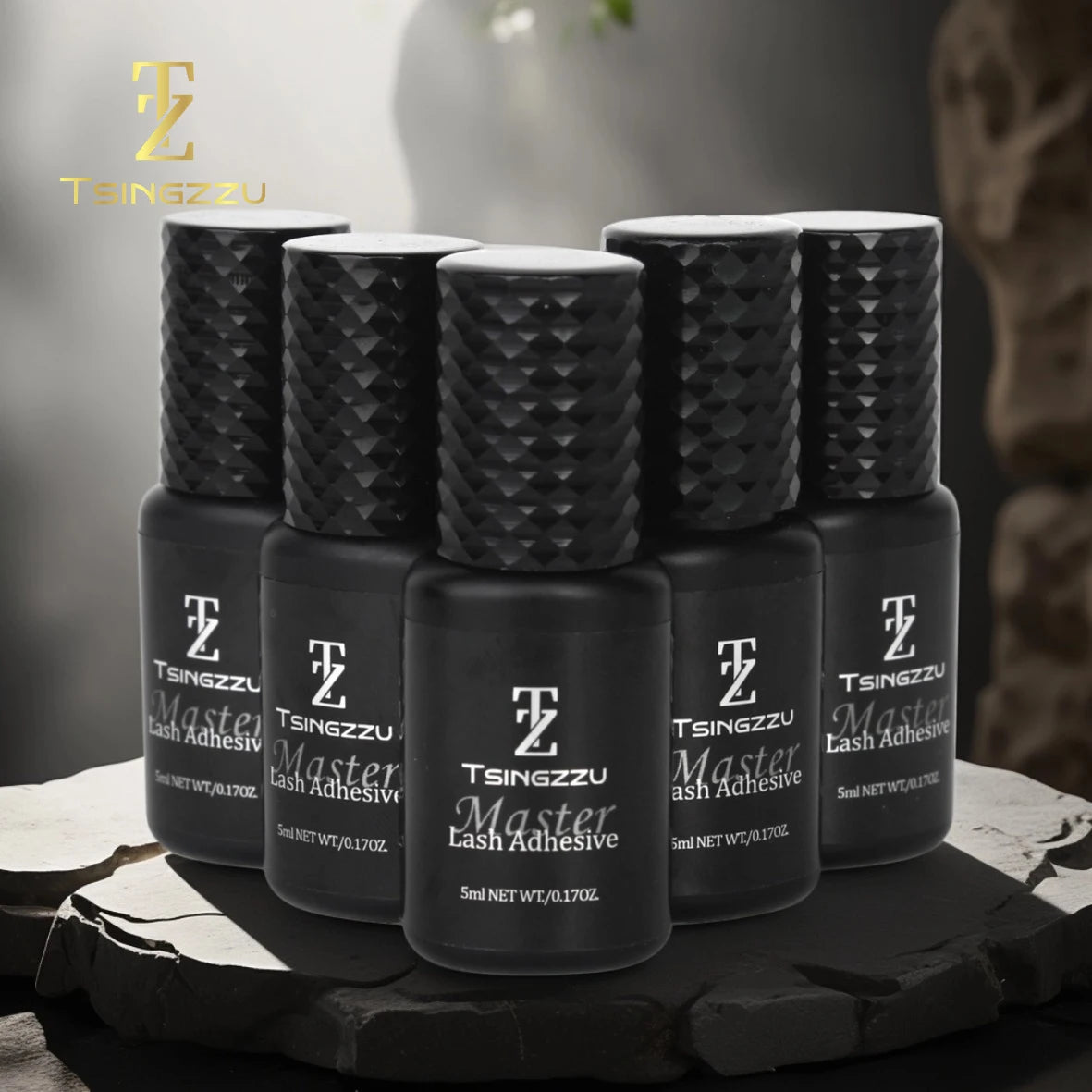 TSINGZZU 2025 Hot Selling 0.3s 0.5s 1s Long Last Safety Lash Glue Adhesive Custom Logo Eyelash Extension Glue