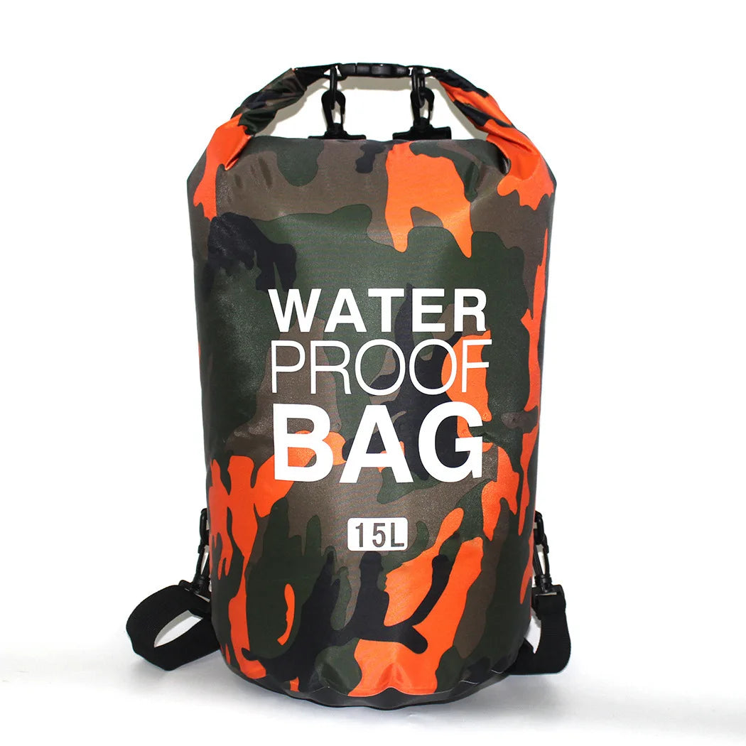 Outdoor Swimming Bag Backpack Rafting Travel Storage Bucket Waterproof Bag