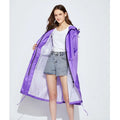 Custom Style Rainstorm Proof Lightweight Breathable Fabric Fashionable Raincoat Portable Poncho