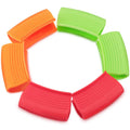 Silicone Hot Handle Holder Non-Slip Potholder with Heat Resistant Rubber Handle for Pots and Pans Cookware Parts