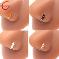 Gaby New Arrive Bead Nose Ring  Stainless Steel Nose Rings for Women Gold Plated  Nose Ring Piercing