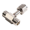 CGA-320 CGA320 Brass Coupler Manifold Tee Y Adaptor for Paintball Co2 Tank Filling