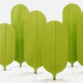 Customized Modern Eco-friendly PET Sound-absorbing Board Partition Hanging Room Divider Acoustic Panel for Home Office & School