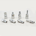 8mm 10mm 12mm  BSP 1/4'' 3/8'' 1/2'' C-Type Iron Pneumatic Compressed Air Couplers Quick Release Coupling
