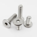 5/50pcs M1.6 M2 M2.5 M3 M4 M5 M6 M8 304 Stainless Steel CM Six-Lobe Torx Ultra Thin Super Low Flat Wafer Head Screw Bolt