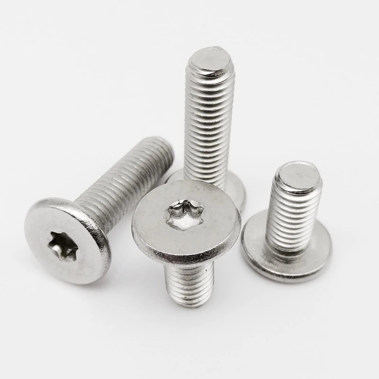 5/50pcs M1.6 M2 M2.5 M3 M4 M5 M6 M8 304 Stainless Steel CM Six-Lobe Torx Ultra Thin Super Low Flat Wafer Head Screw Bolt