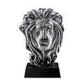 2021 Wholesale NEW DESIGN LED Lion Crystal Iceberg Trophy Awards Custom Engraved Handmade TV & Movie Style Decoration