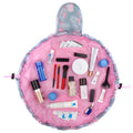 Woman Girls Large Capacity Drawstring Portable Storage Organizer Waterproof Quick Pack Travel Makeup Cosmetic Bag