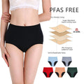 Shanhao OEM PFAS-free High Waist Maternity Underwear 5-layers Heavy Flow Menstrual Panties Bio Based Postpartum Underwear