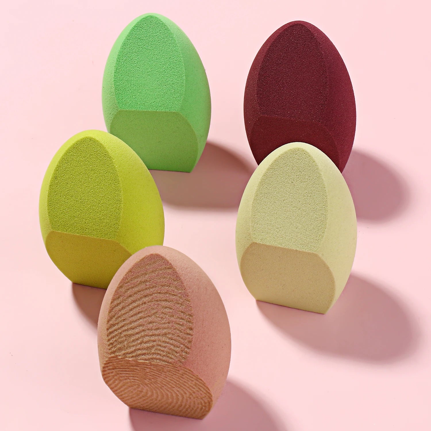 BEILI Oem Custom Beauty Makeup Sponge Egg Save 50% Cosmetics Blender With Packing Box Makeup Sponge Powder Puff Flocking