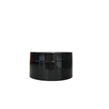 Wholesale 250ml 500ml Black Plastic Pet Jars with Black Lids for Cream Lotion Candy Cosmetics-Wide Opening Round Design