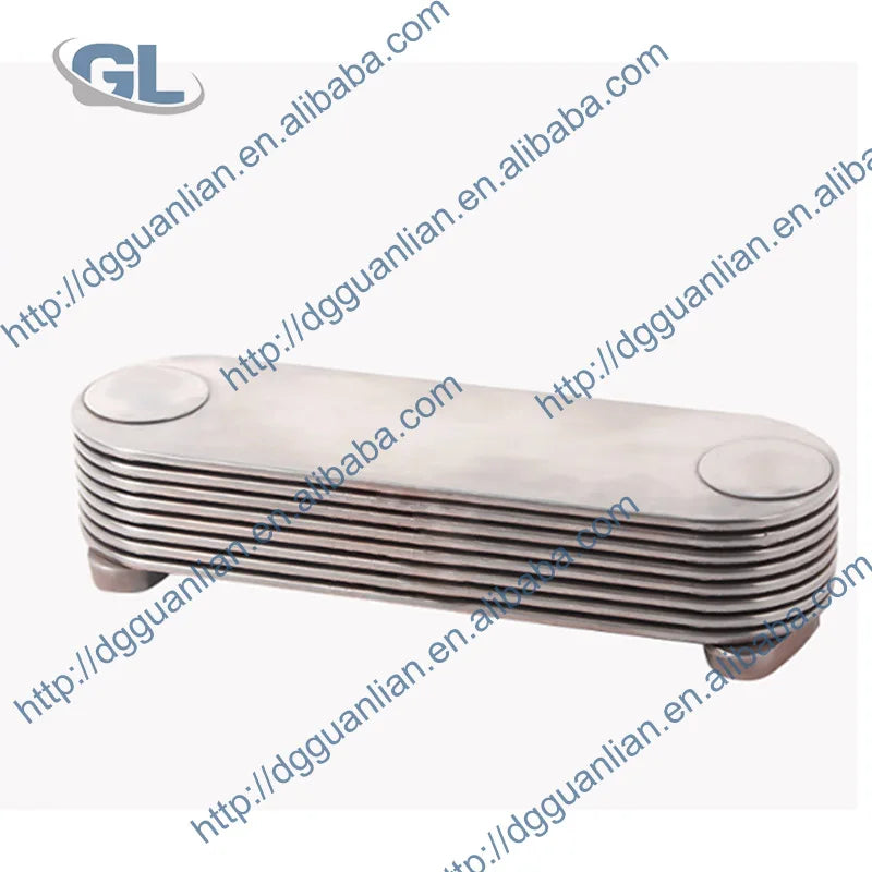 Genuine Excavator Engine Spare Parts Oil Cooler Core VHS157121960 S1571-21960 for JO8E