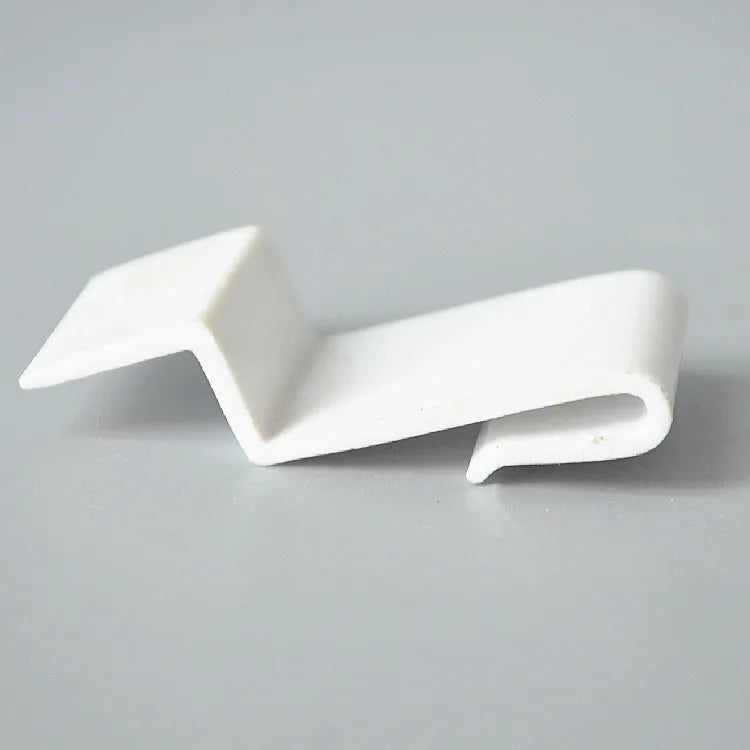 Transparent Extrusion Profile Plastic Strip PVC Label Strips Supermarket Shelf Price Edge Label Holder of Supermarket Shelves