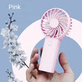 Alibaba Factory Usb Rechargeable Fan Portable Mini Hand Fan With Phone Holder Table Ventilador or Handheld Mini Fan