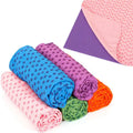 New Style Custom Print Logo Anti Slip Yoga Towel Hot Yoga Sweat Absorption Microfiber Yoga Sport Towel with Mesh Bag