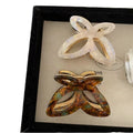 Retro Acetic Acid Metal butterfly Claw Clip Elegant Back Clip High-end Hair Accessory for Women