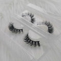 D802-f Natural Eyelashes Clusters Lashes Packaging Box Eyelash Wholesale Natural Packaging Box Eyelash Cat Eye fox Eye