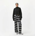 New Design Oversized Satin Pants for Women Breathable Formal Pants with Mid Waist Flat Front for Summer