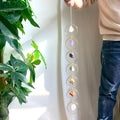 7 Crystal Gemstone Wall Hanger Decor Window Meditation Hanging Ornament Home Decorations for Yoga Meditation