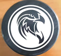 Logo Printed Professional Official Size Rubber Ice Hockey Puck