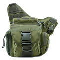 Lupu Bl011 Men's Tactical Molle Messenger Sling Bag Zipper Closure Hiking ODM Bag for Outdoor Activities