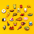 Trending 2025 Wholesale Sushi Mexican Drinks Snacks Pvc Clogs Shoe Charm Buckle Hot Sale Custom Food Shoe Charm Accessories Bulk