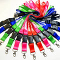 Custom Logo Neck Strap Lanyard Sling Id Badge Holders/Landyard and Pvc Name Card Polyester Lanyard Keychain