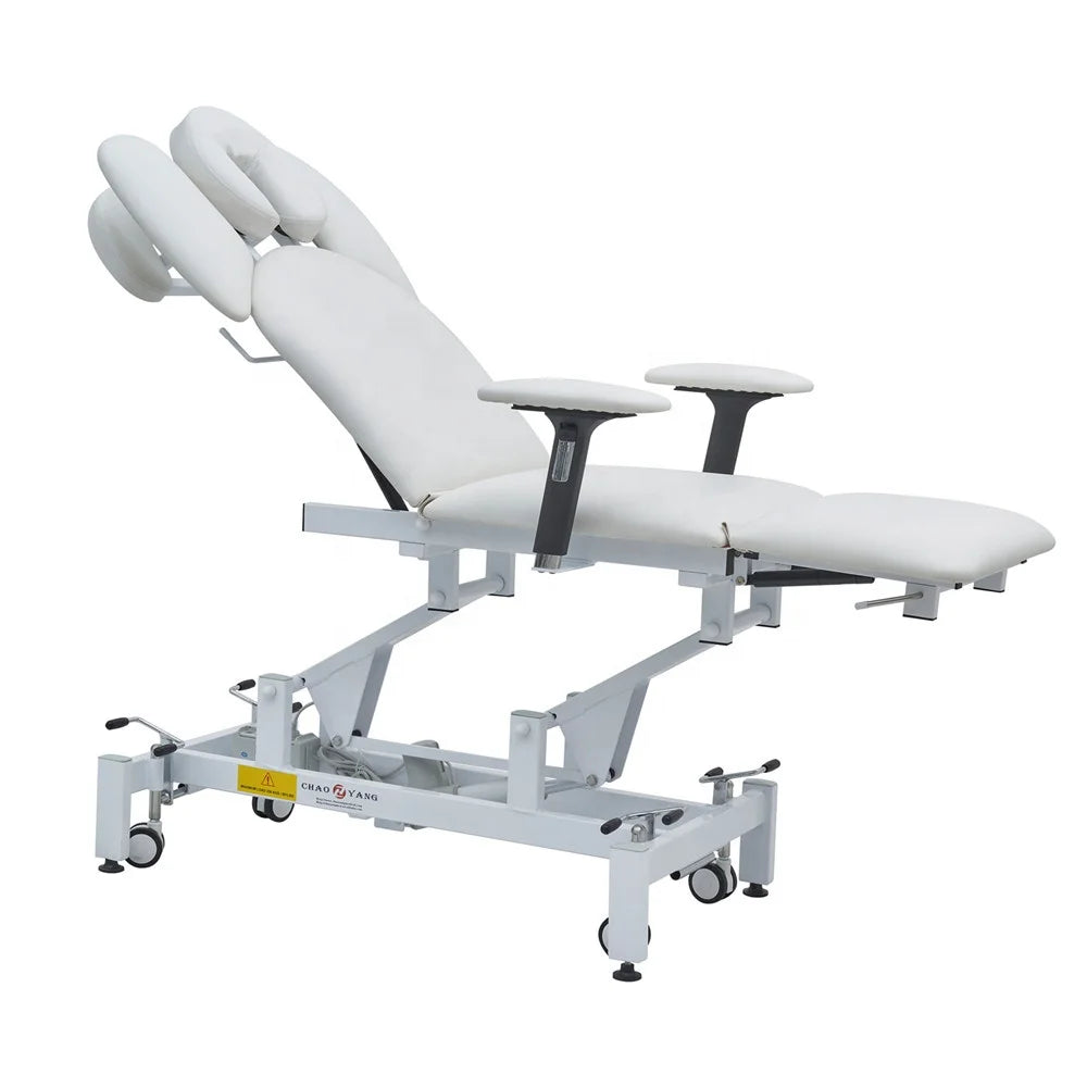 Hospital Sport Therapeutic Stretcher Adjustable Medical Examination Couch Clinic Use Beauty Bed  Electric Lift Massage Bed Sell