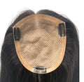 Hand-tied Full Silk Base Women Topper Natural Breathable Summer Use 100% Human Virgin Hair Integration Hairpiece System