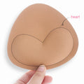 Black White Beige Triangle Sponge Bra Pad Swimsuit Enhancer Removeable Push up Bikini Bra Pad