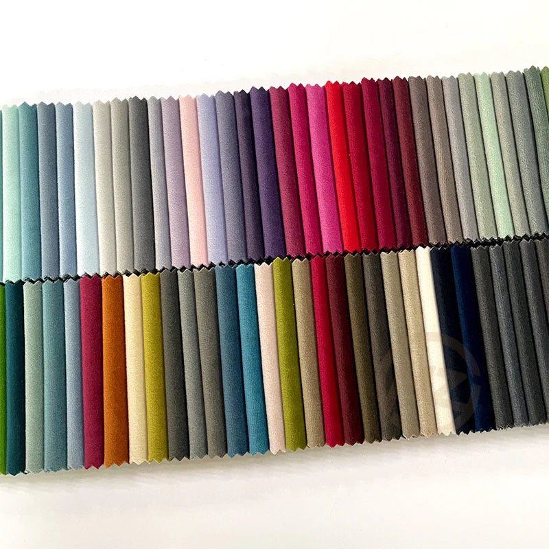 Chinese Fabric Manufacturer 100% Polyester Stripe Velvet Sofa Fabric Holland Upholstery Velvet Fabric