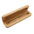 High Quality Bamboo Ball Pen Sublimation Pen Holder New Design Writing Pens Box Kits for Promotion Promotional Business Gifts
