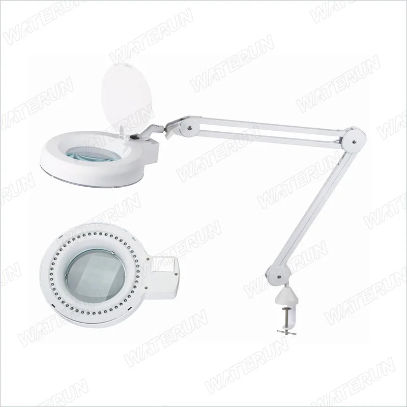 Facial Steamer Parts High Quality Optical Clamp On Mini Medical Manicure Industrial Magnifying Lamp