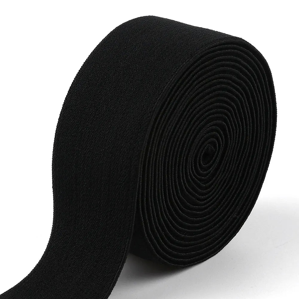 Custom Black 1.5 Inch 2 Inch Nylon High Elasticity Elastic Band for Underwear