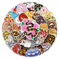 50PCS Colorful Cute Animal Aesthetic Reptile Cartoon Snake Sticker