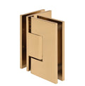 TAKA 90 Degree Shower Door Hinges Heavy Duty Frameless Glass Door Hinges brass Bathroom Gate Clamp for 8-12 mm Tempered Glass