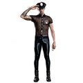 Sexy Police Cosplay Men Night Costume Sexy Men's Underwear LIngerie for Pole Dance Sex Club Lace Cops Costume