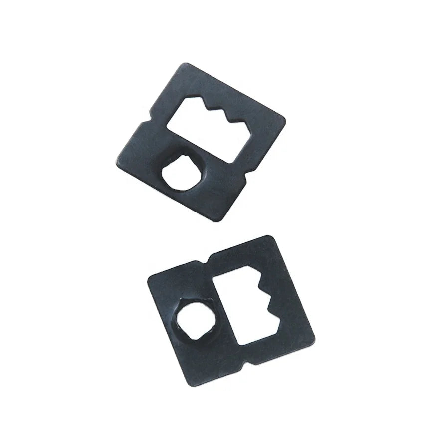 TS-K100 850 Iron Zinc Plated Single Hole Buckle Black Hanger for Hanging Clock Painting Frame Accessories 1000pcs